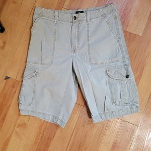 Mens Calvin Klein khaki Cargo Shorts size 34